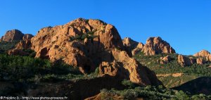 pic de l'ours au coucher de soleil
