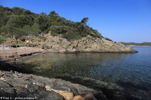 anse de la Fausse Monnaie de l'&icirc;le de Port-Cros