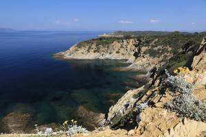 la pointe du Sud sur l'&icirc;le de Port-Cros