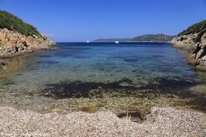 la calanque Longue de l'&icirc;le de Port-Cros
