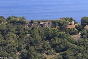 fort de l'Eminence sur l'&icirc;le de Port-Cros