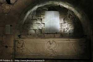 le sarcophage dit de Sainte Eusébie