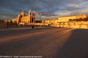 coucher de soleil sur la major depuis le J4