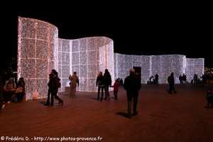 illuminations de No&euml;l &agrave; Marseille