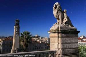 escaliers de la gare Saint-Charles de Marseille