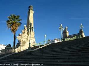 escaliers de la gare Saint-Charles de Marseille
