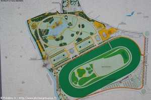 plan du parc Borély