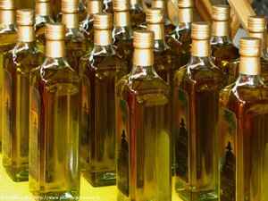 huile d'olive sur le marché