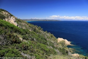 vue sur le cap de Saint-Tropez