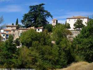 le village d'Ollières