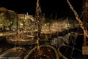 illuminations &agrave; Sanary-sur-Mer