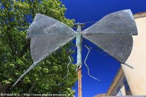 papillon, sculpture de Bernard Buffet