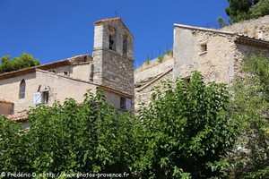 l'&eacute;glise de la roque-sur-pernes